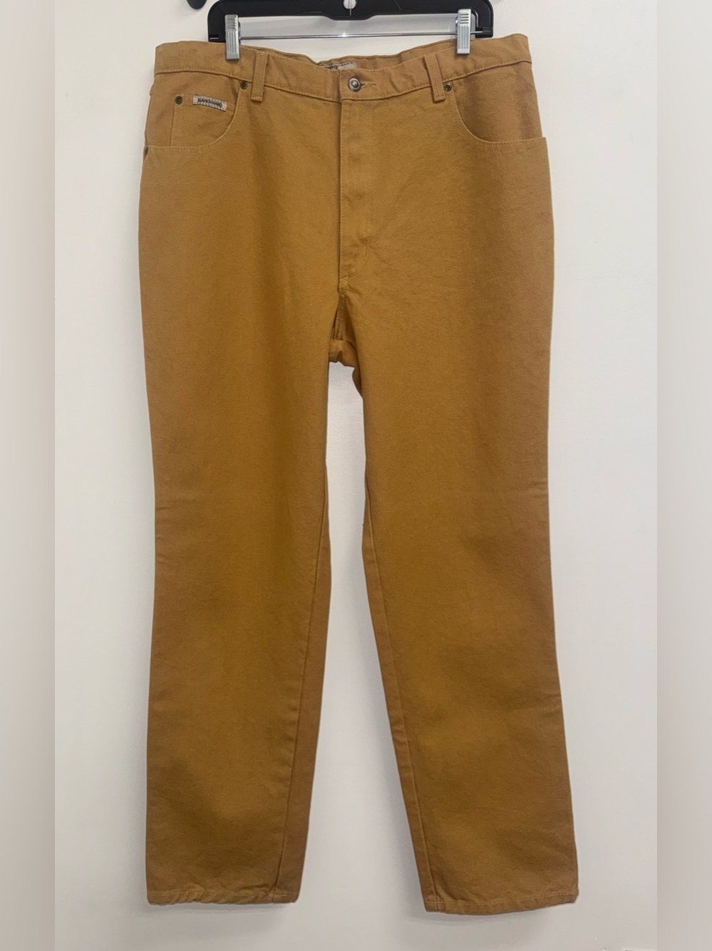 Schaefer Outfitter Ranch Hand Authentic Dungarees 38x34 Pants Tan Brushcloth